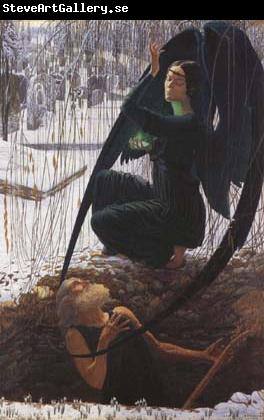 Carlos Schwabe The Grave-Digger's Death (mk19)